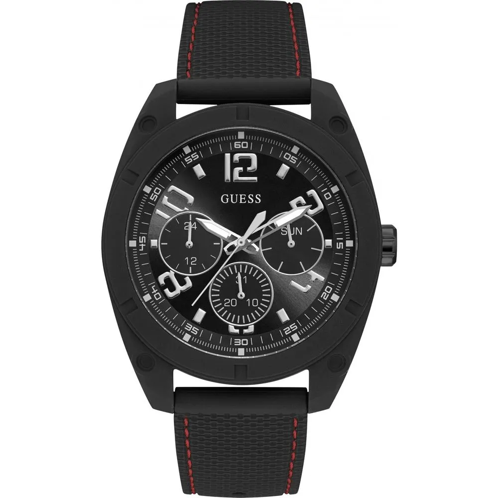 Black Rubber Watch
