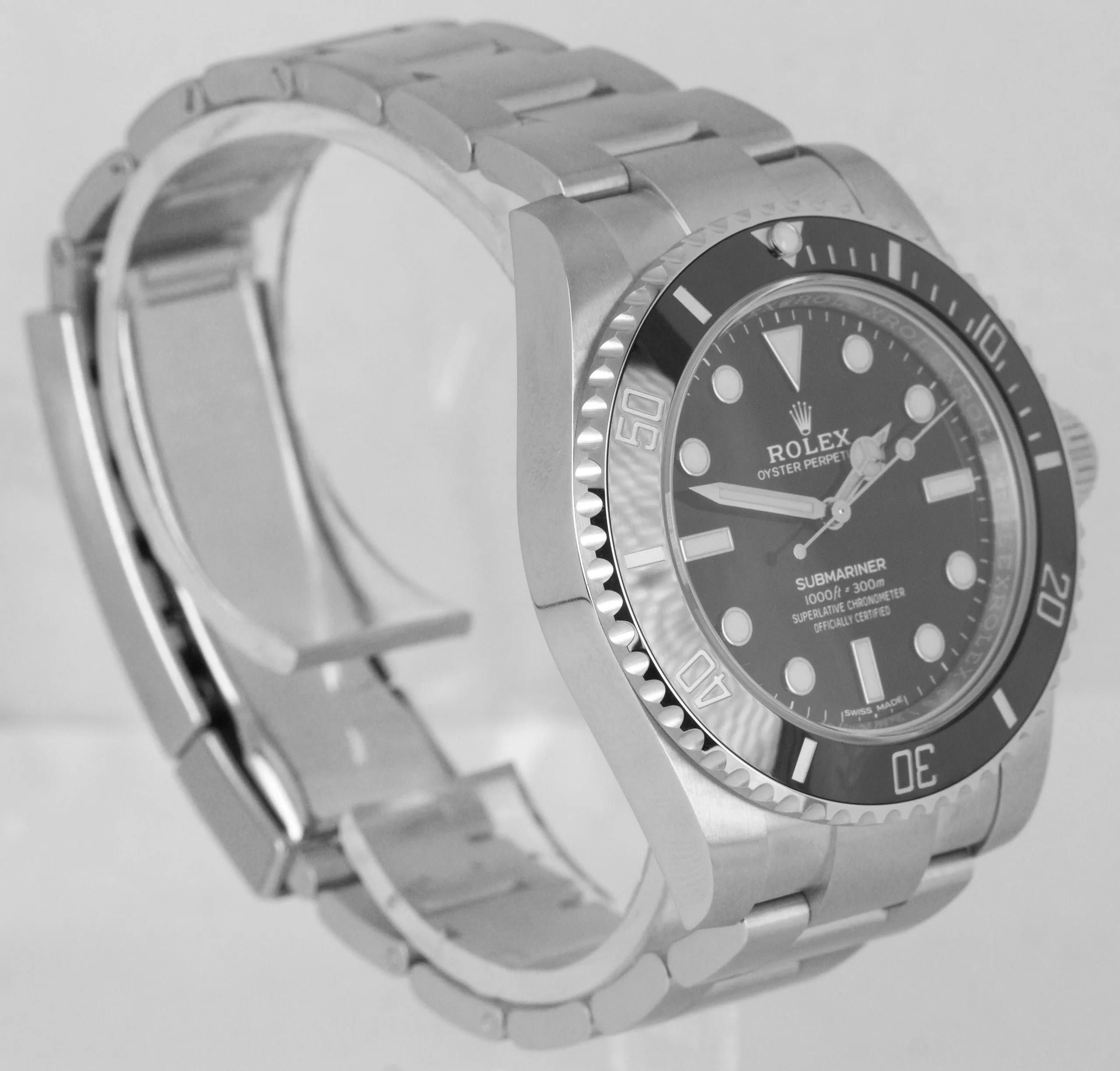 BRAND NEW AUGUST 2019 Rolex Submariner No-Date Stainless Steel 40mm Watch 114060