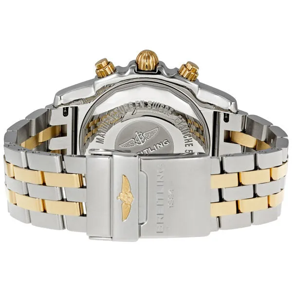 Breitling Chronomat Black Dial Automatic Two-tone Men's Watch CB0110AA/B968 CB0110AA-B968-357C