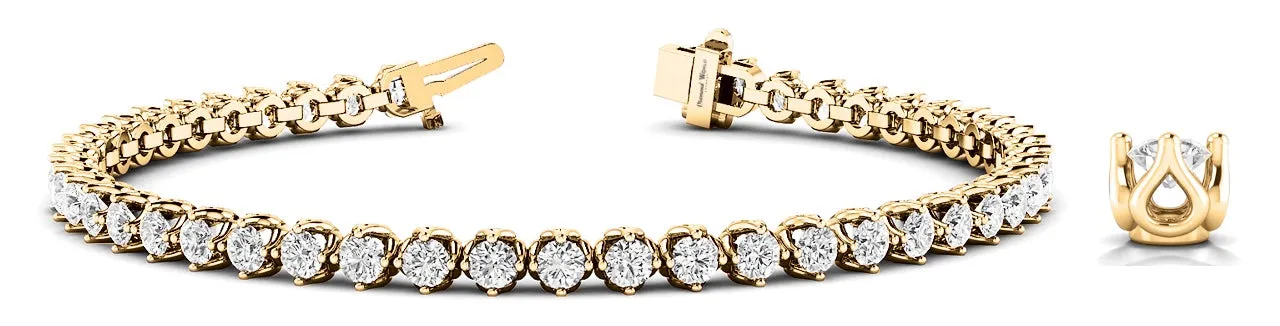 Brilliant cut Diamonds "Aurora" Bracelet