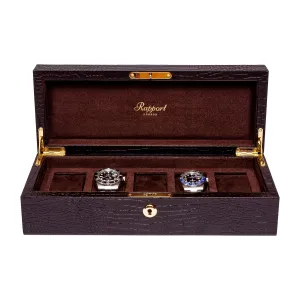 Brompton 5 Watch Collector Box - Brown
