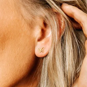 Butterfly Stud Earrings