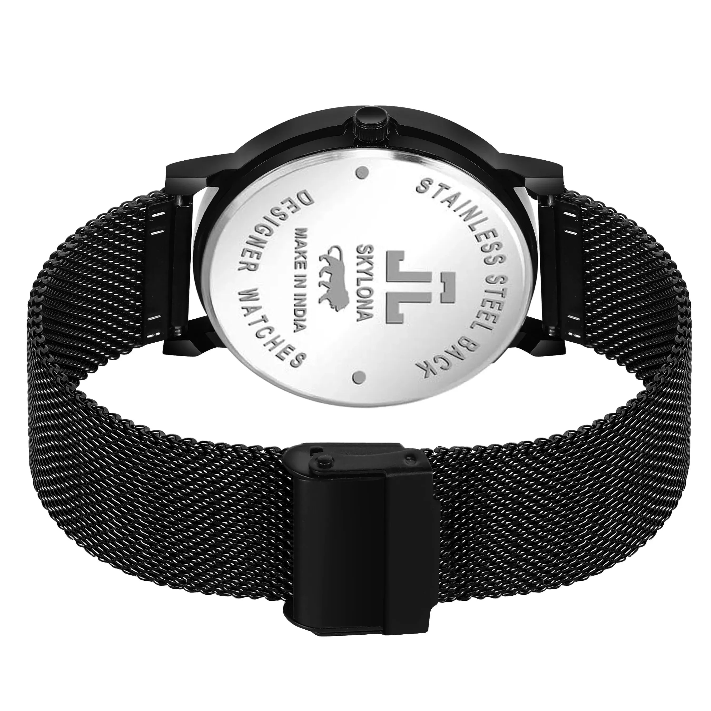Carnival Collection Black Men Watch Small Seconds Dial 24hours