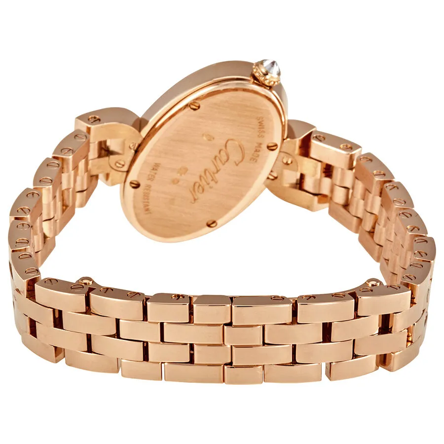 Cartier Delices De Cartier Small 18 Carat Rose Gold Ladies Watch WG800003