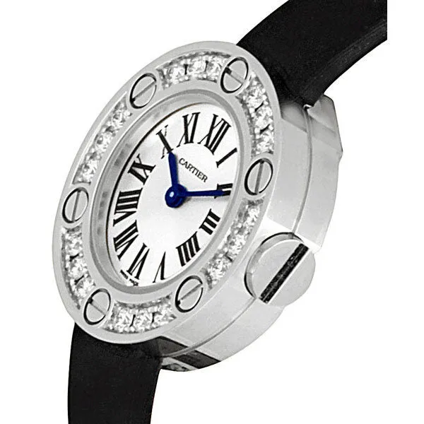 Cartier Love 18k White Gold Diamond Ladies Watch WE800331