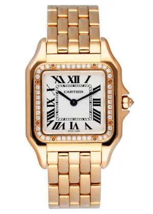 Cartier Panthere WJPN0009 18K Rose Gold Ladies Watch Box Papers