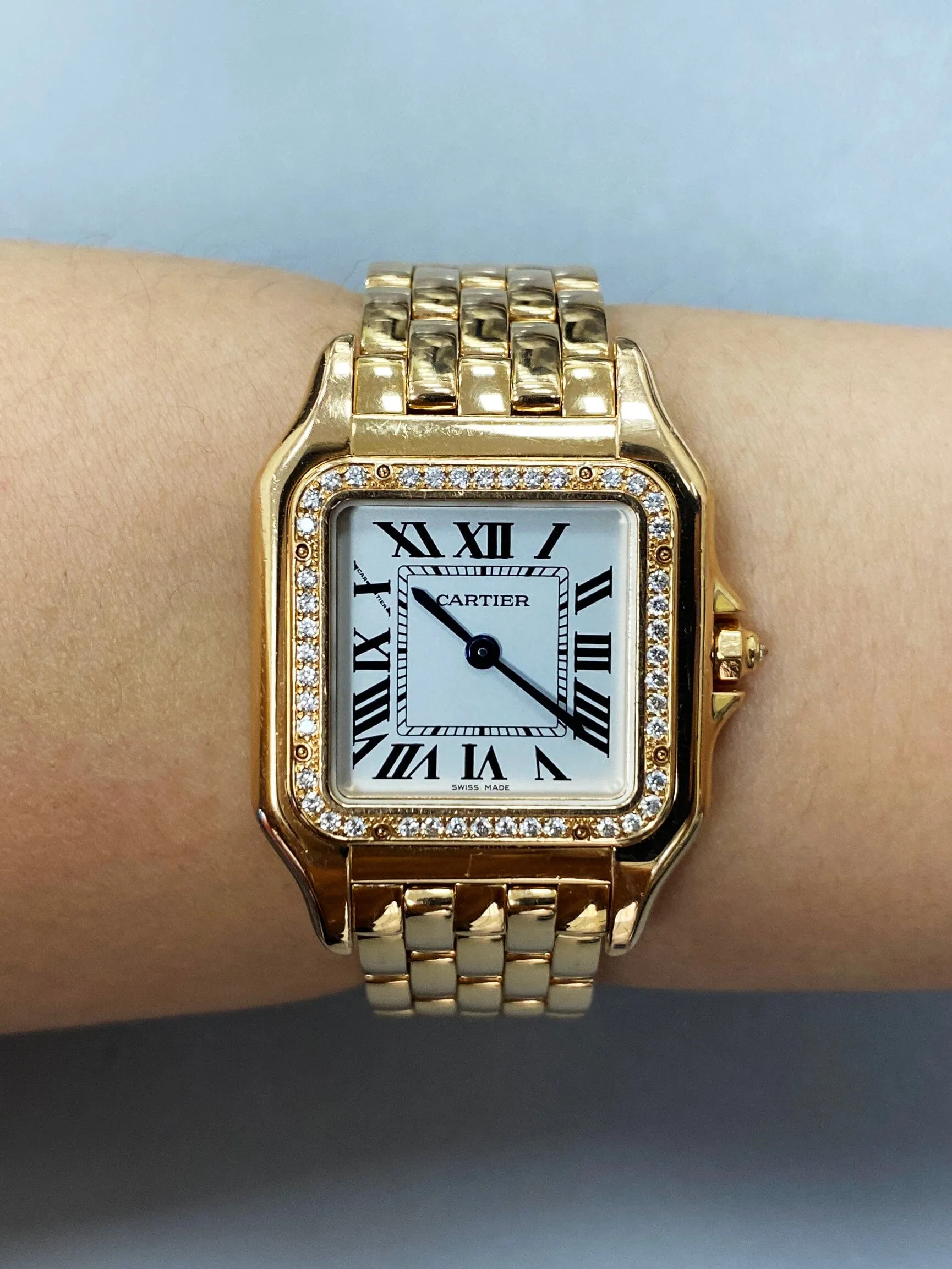 Cartier Panthere WJPN0009 18K Rose Gold Ladies Watch Box Papers