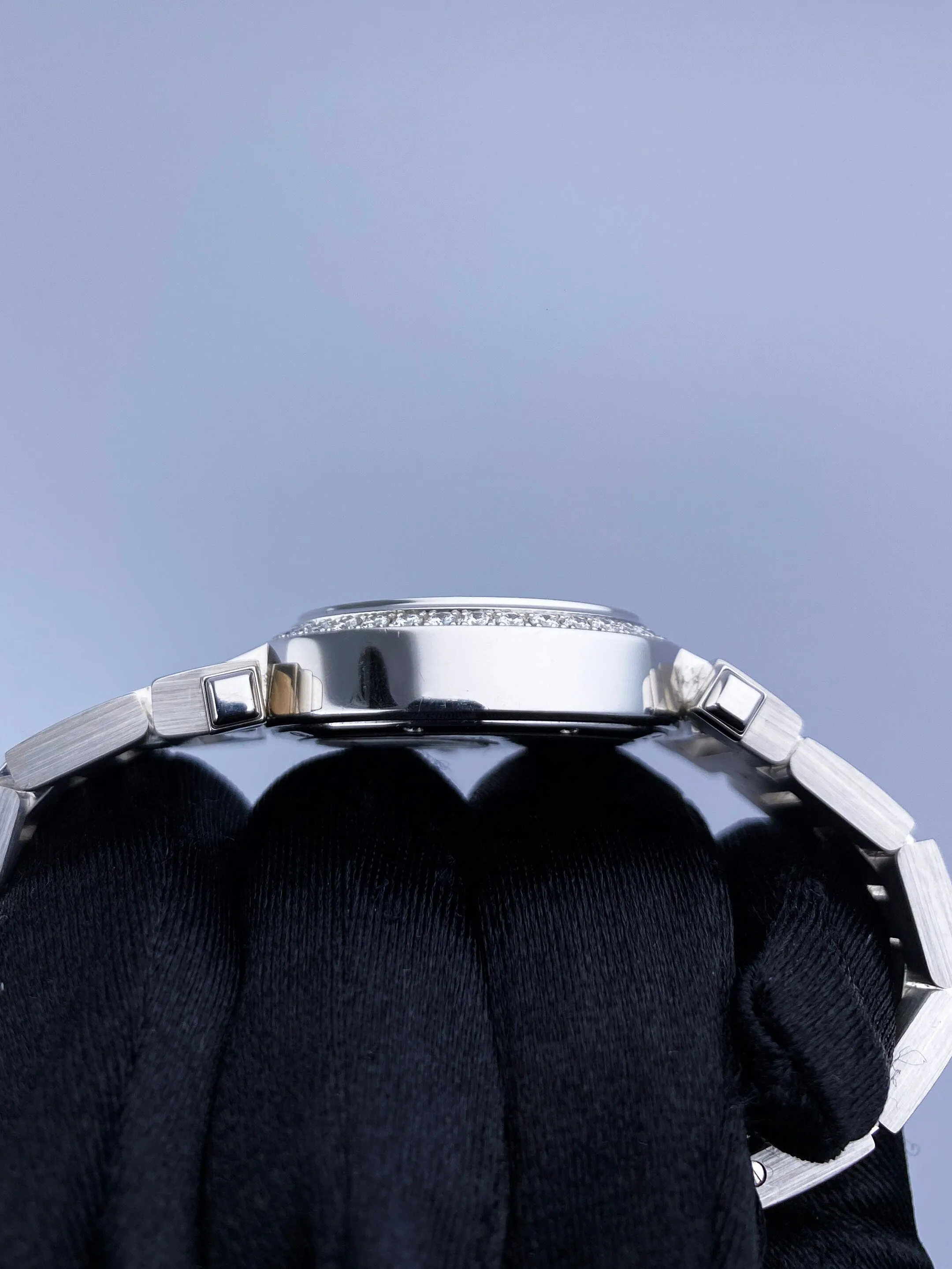 Cartier Pasha WJ11924G Rhodiumized White Gold Ladies Watch