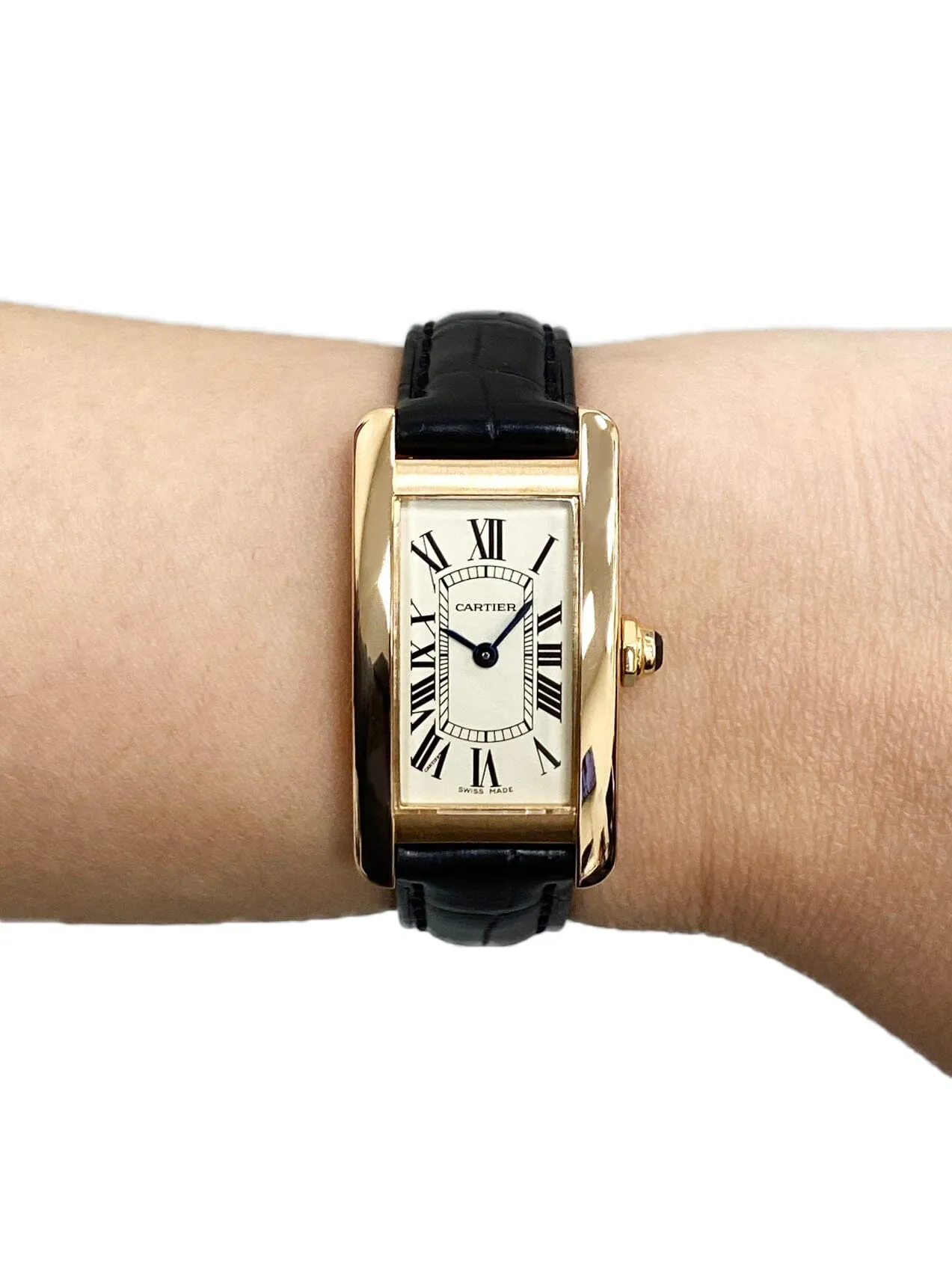 Cartier Tank Americaine W2607456 Ladies Watch