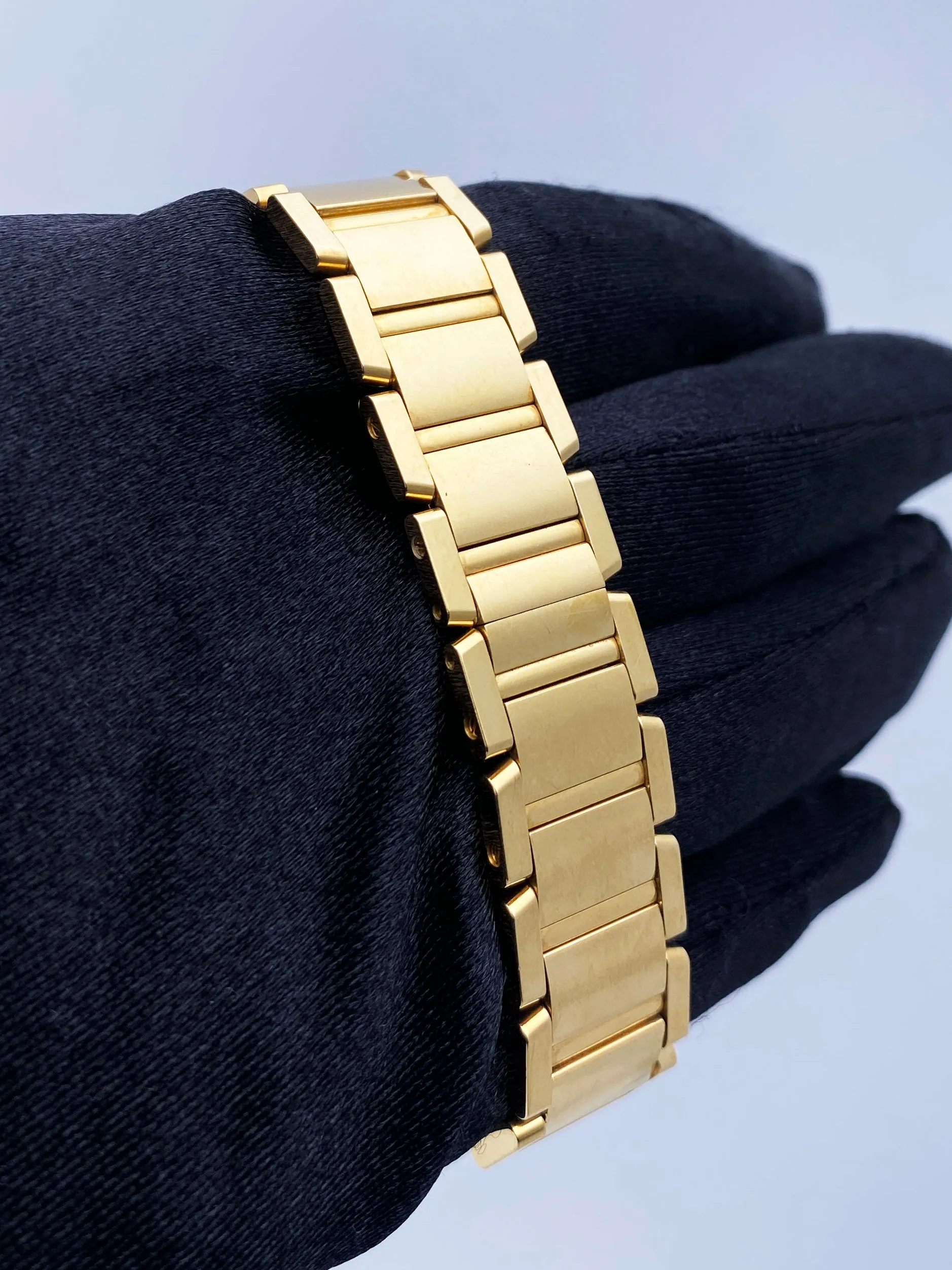 Cartier Tank Francaise WJTA0024 Diamond Bezel Ladies Watch Box Papers