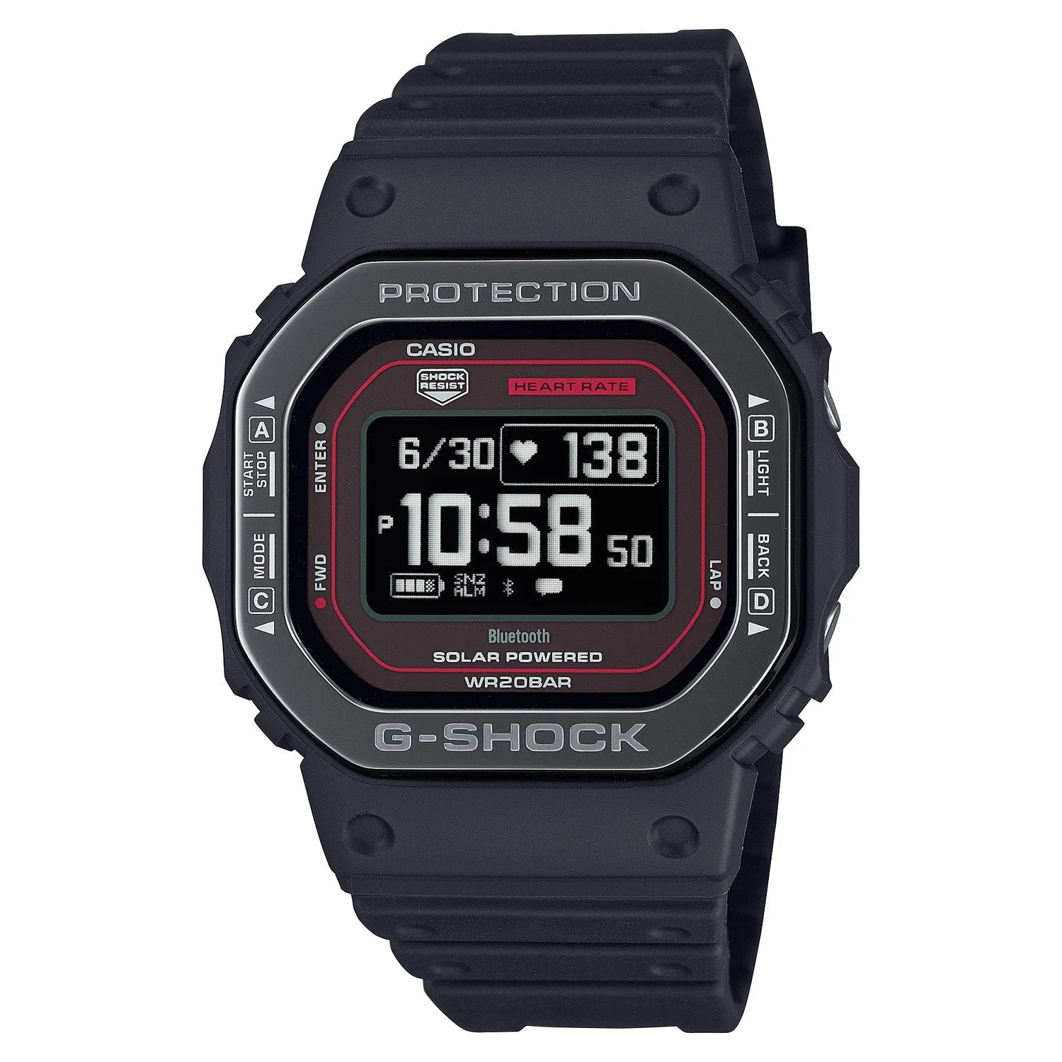 Casio G-Shock G-Squad 5600 Black Watch DWH5600MB-1A4