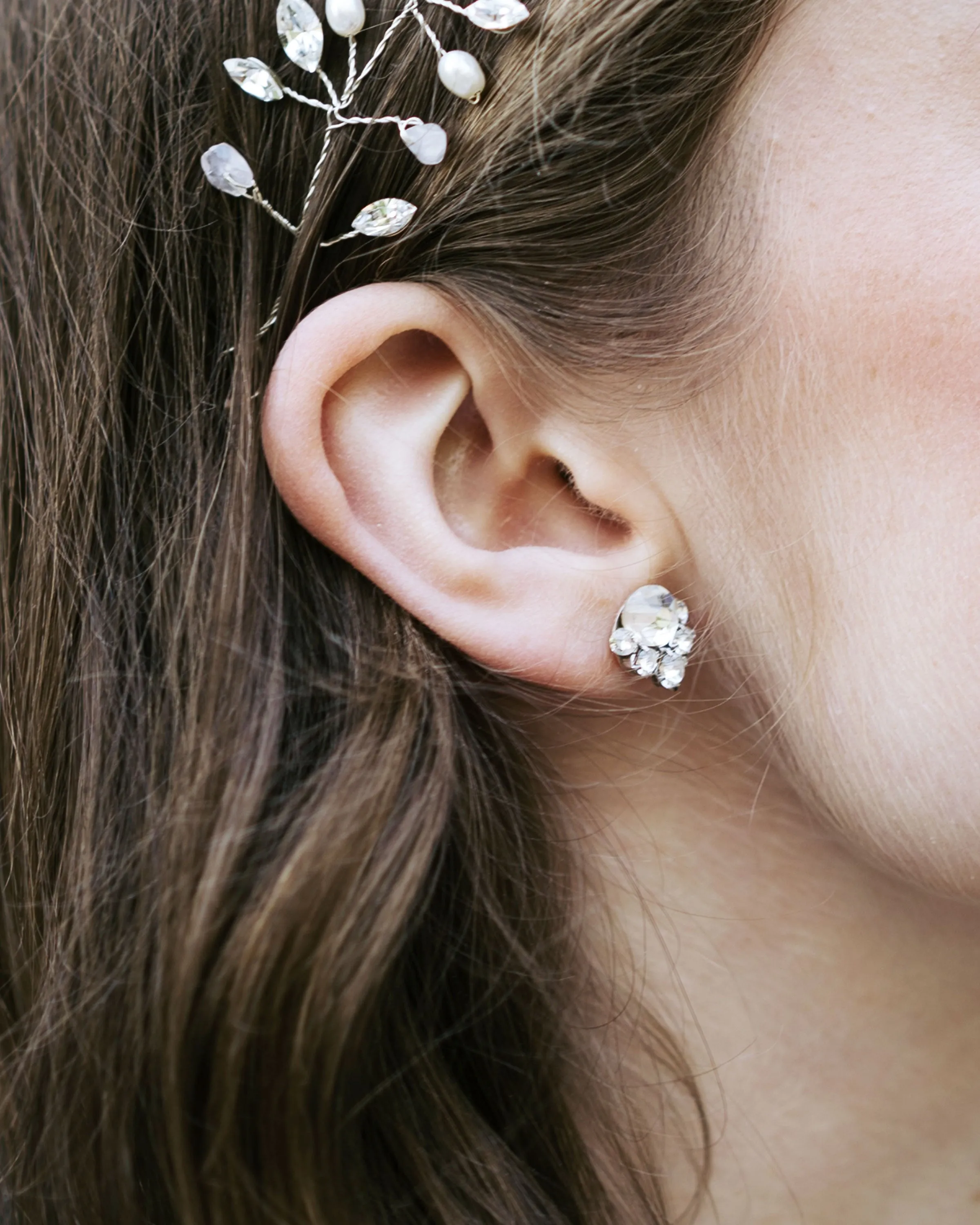 Celestial Crystal Cluster Earrings