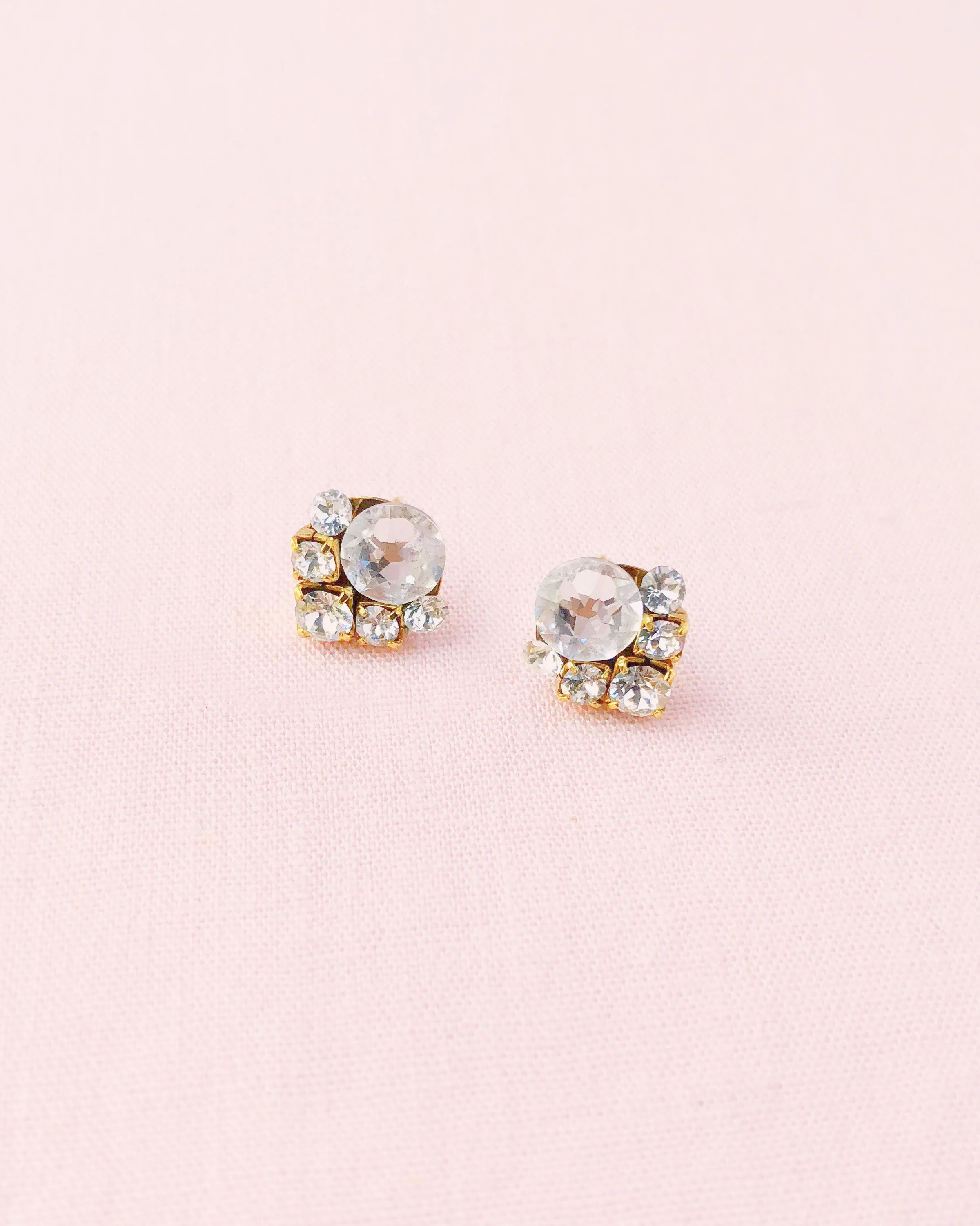 Celestial Crystal Cluster Earrings