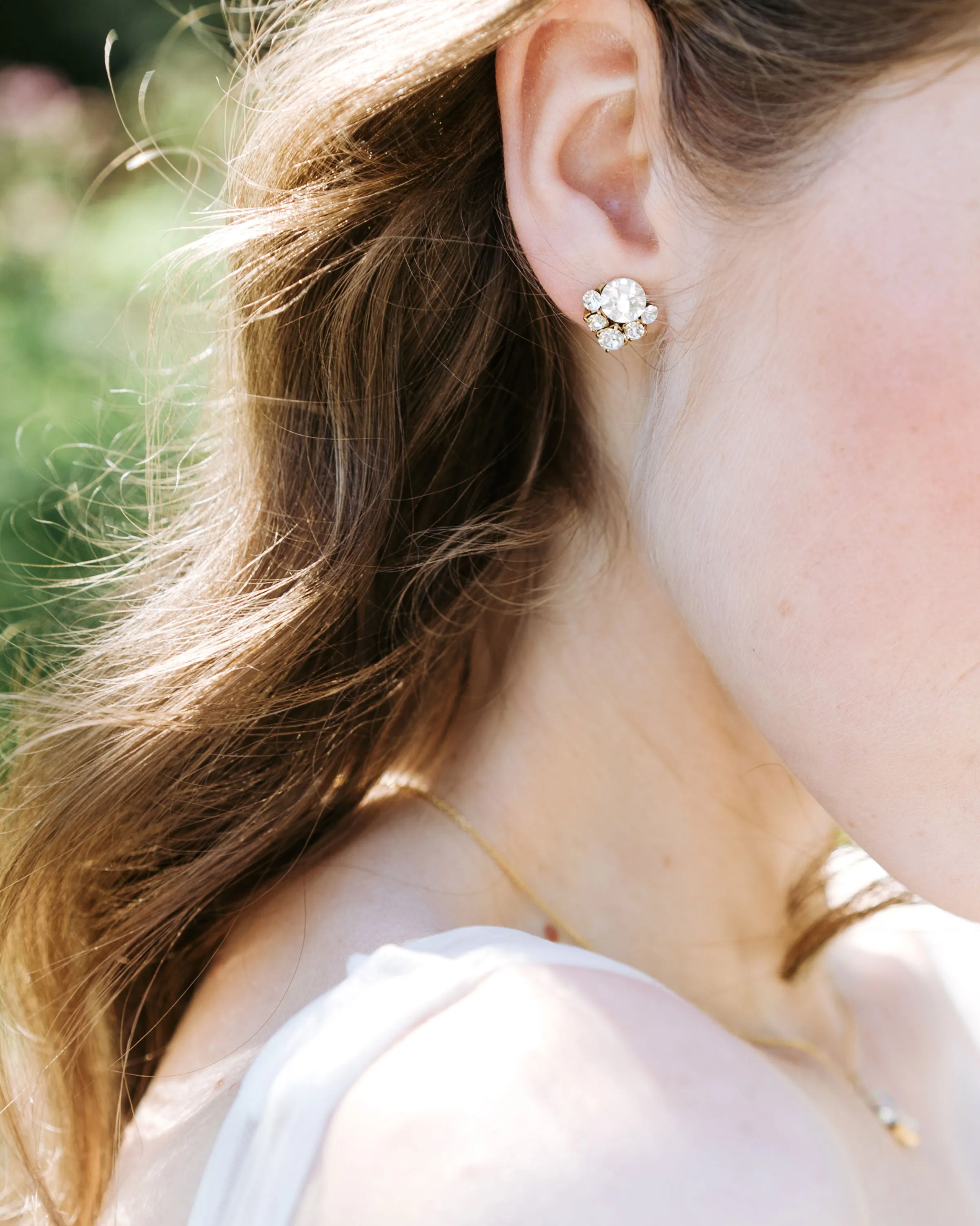 Celestial Crystal Cluster Earrings