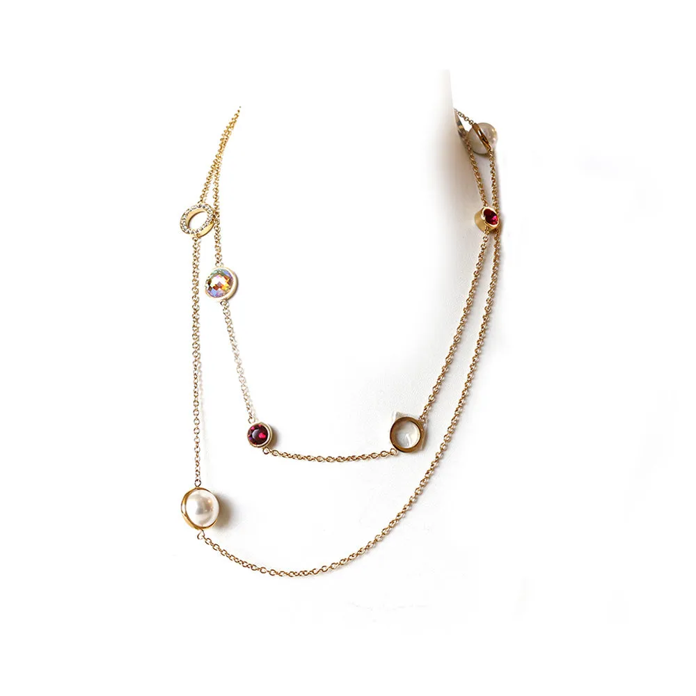 Cerruti Ladies Necklace Gold Plated