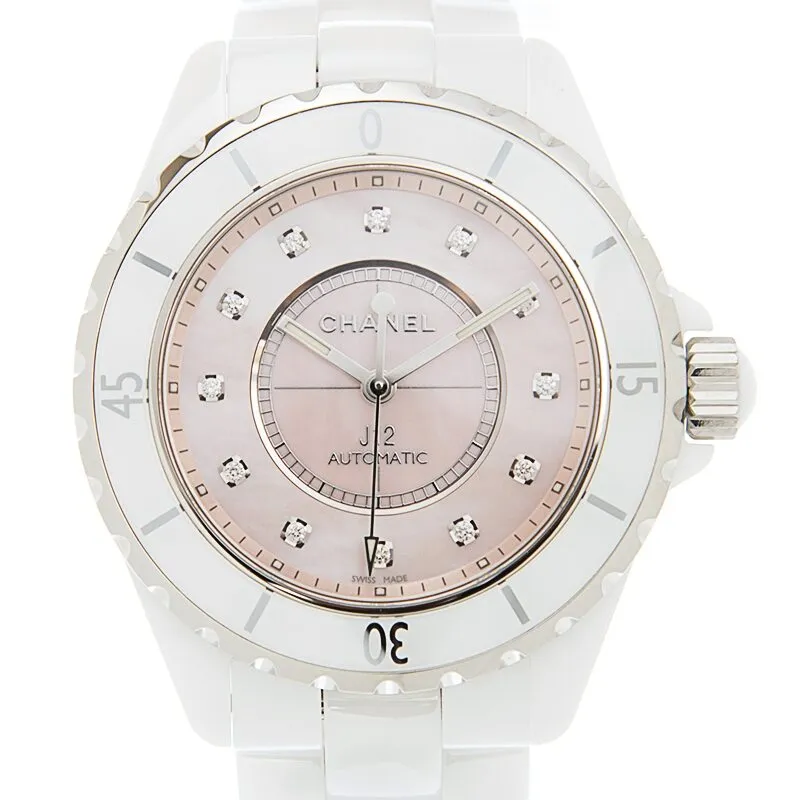 Chanel J12 Automatic Diamond Ladies Watch H5514