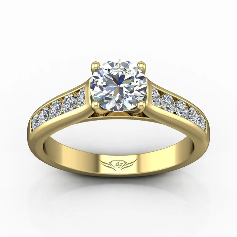 Channel Engagement Ring