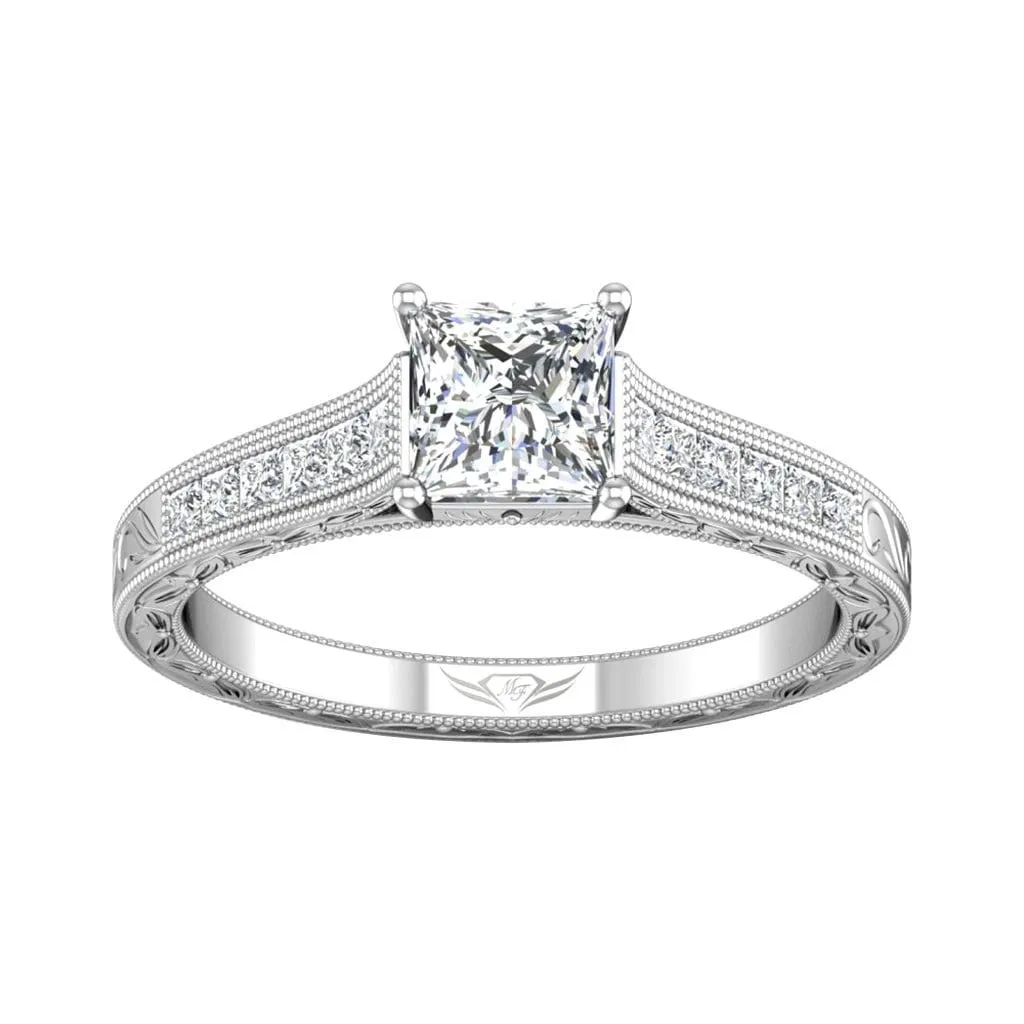 Channel Engagement Ring