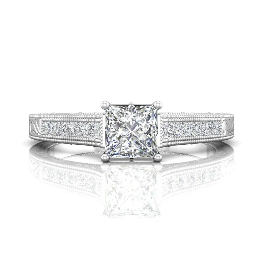 Channel Engagement Ring