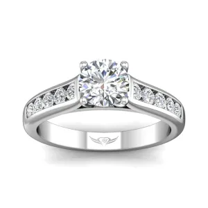 Channel Engagement Ring