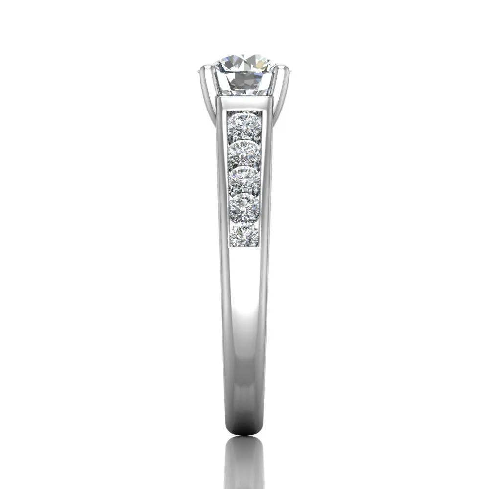 Channel Engagement Ring