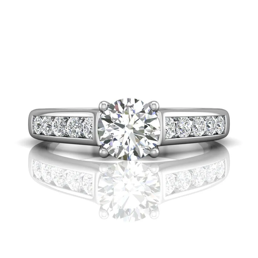 Channel Engagement Ring