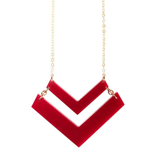 Chevron Necklace (WS)
