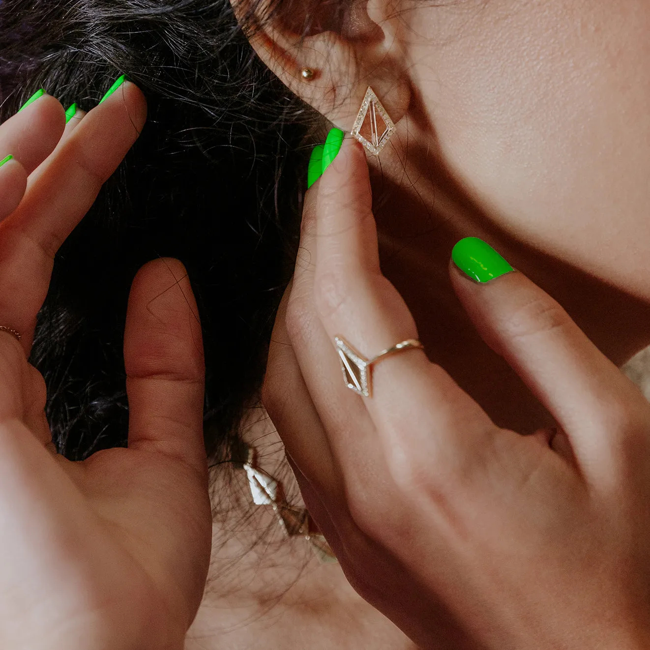 Cipresso Earrings (RG)