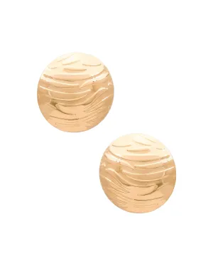 CIRCLE STUD EARRING