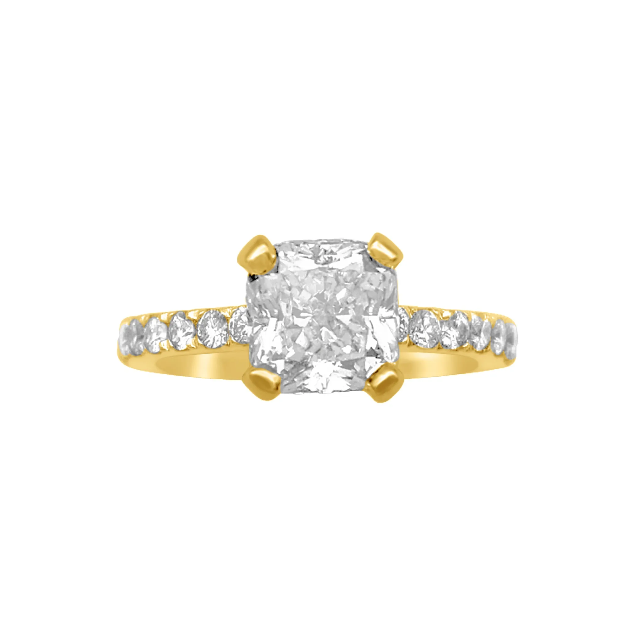 Classic Pave Engagement Ring