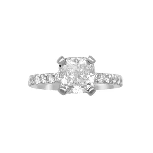 Classic Pave Engagement Ring