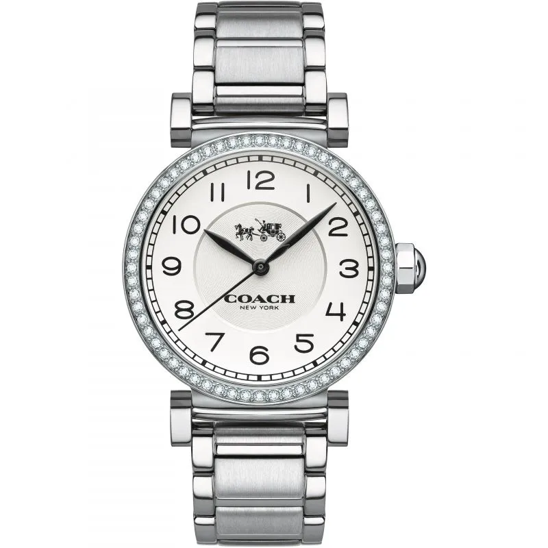 Coach Madison All silver Diamond Ladies Watch Women's Watch 14502396
