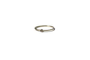 Cognac diamond solitaire