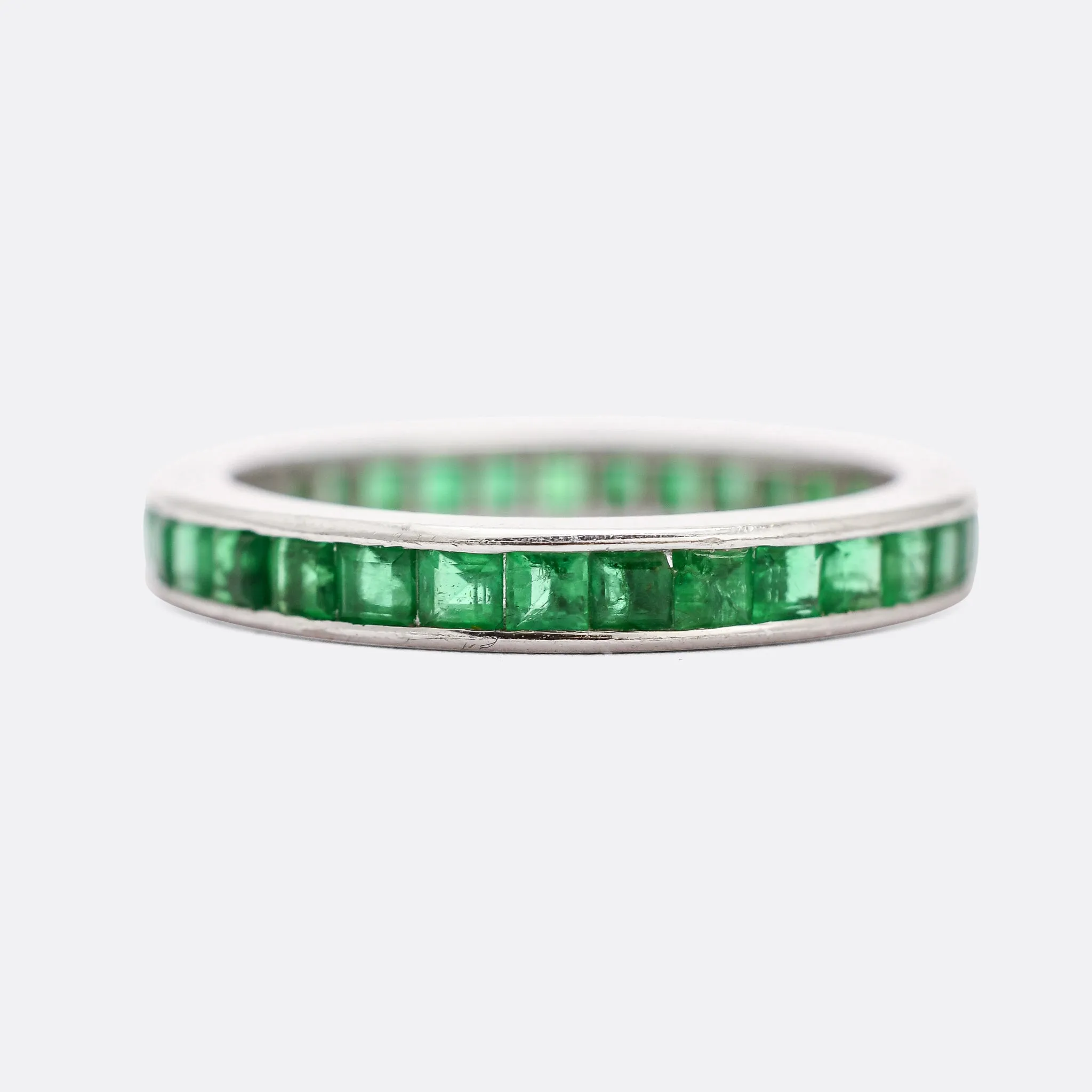 Collection of Three 1950s Gemset Eternity Rings