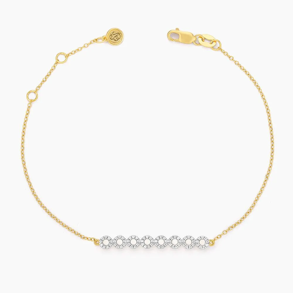Connect the Circles Chain Bracelet