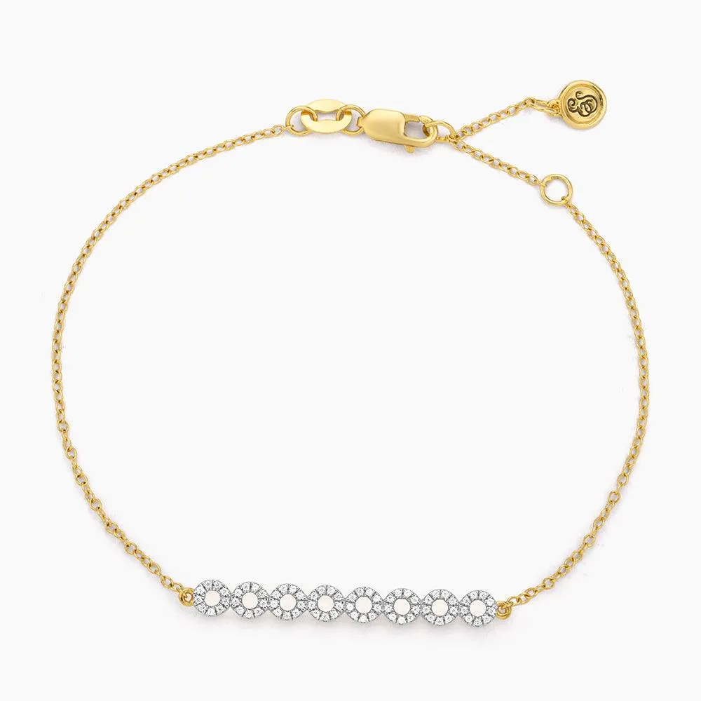 Connect the Circles Chain Bracelet