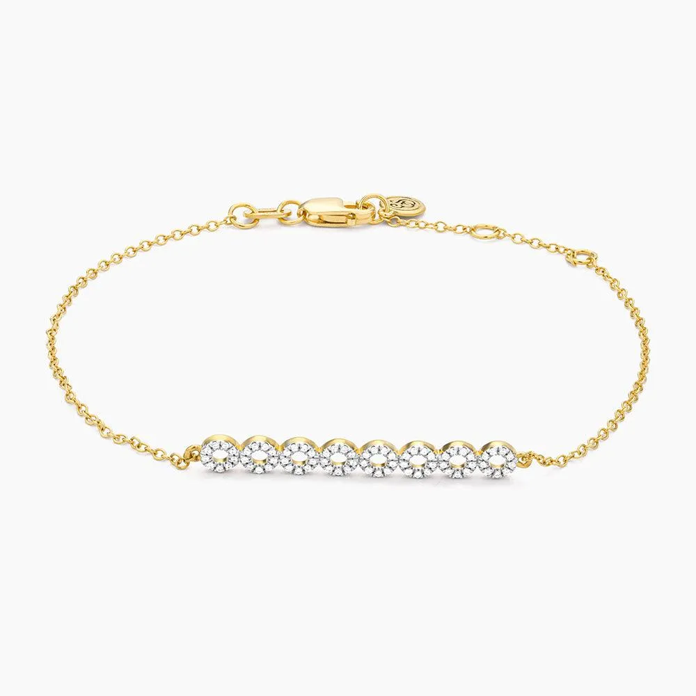 Connect the Circles Chain Bracelet