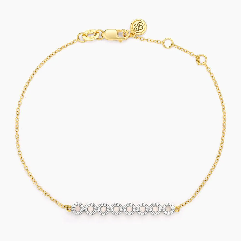 Connect the Circles Chain Bracelet