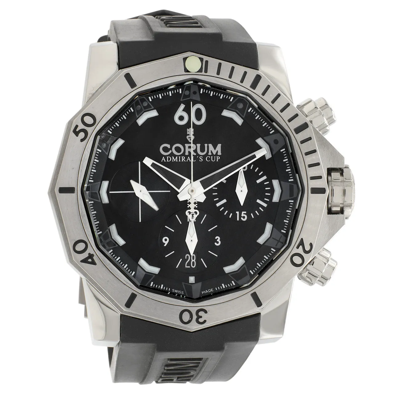 Corum Stainless Steel Admiral's Cup Seafender Chronograph A753/02943