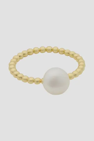 Cove Gold Pearl Ring