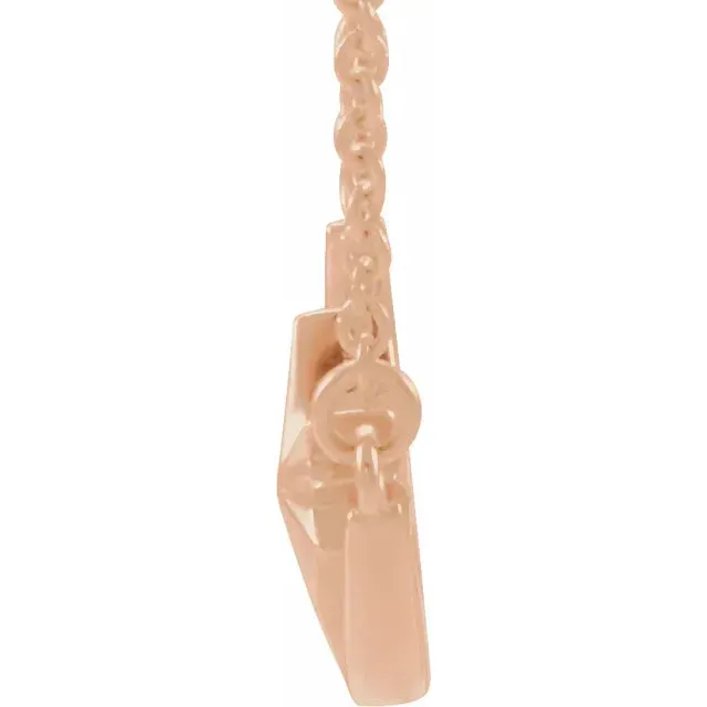 Crescent Moon & Star 16-18" Necklace 86843