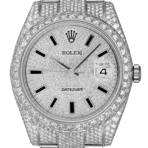 Custom Diamond Set Rolex Datejust 41 116300