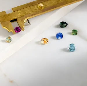 Cyber Monday Flash Sale - Design 13 - Toi et Moi Gemstone Necklace
