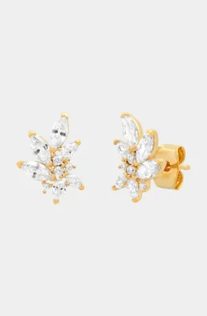 CZ Cluster Studs