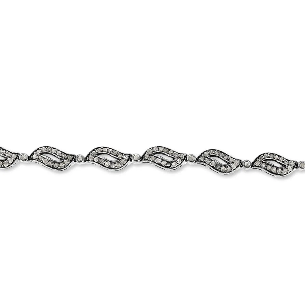 Daisy Chain Diamond Bracelet