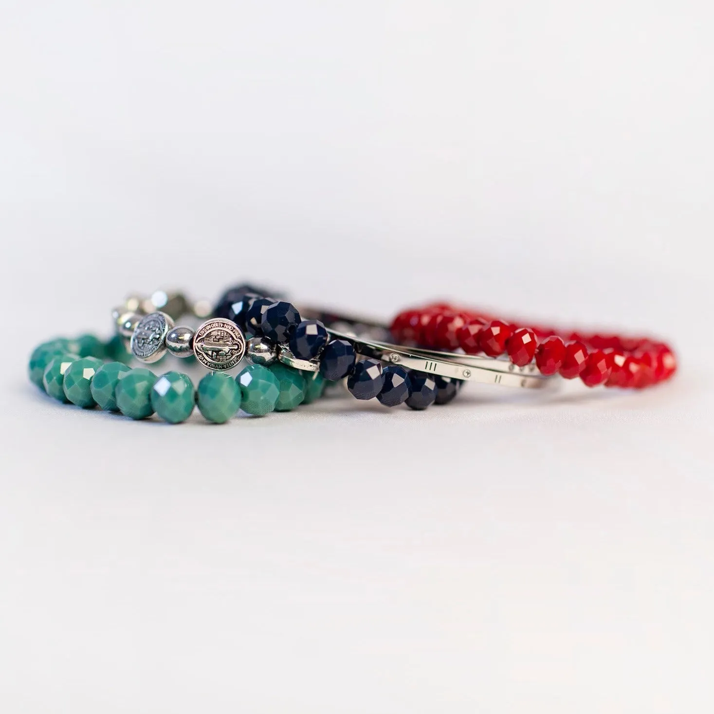 Dark Summer Bracelet Stack