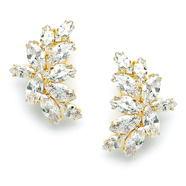 Deborah Cluster Earrings