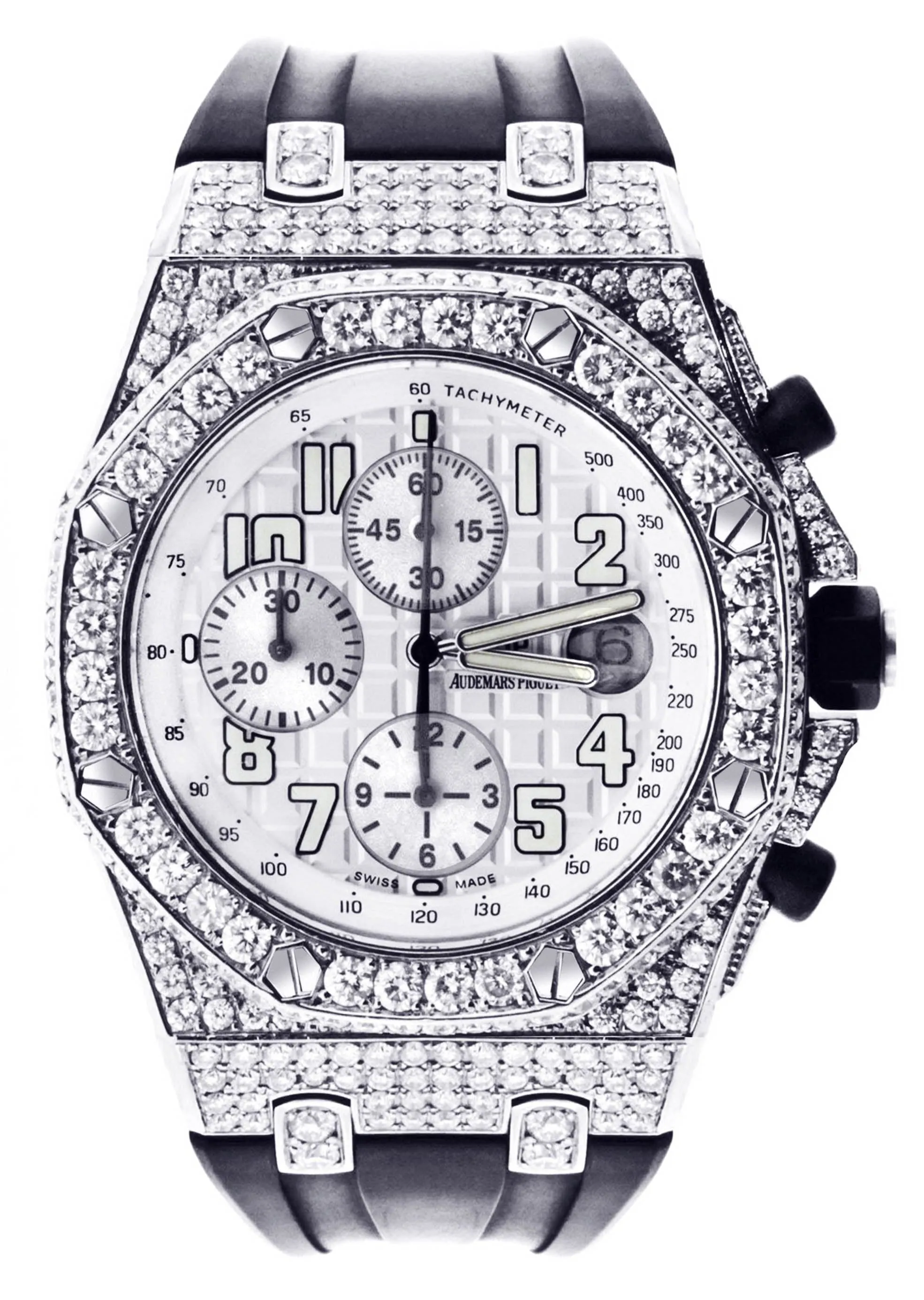 Diamond Audemars Piguet Royal Oak Offshore | Stainless Steel | 42 Mm