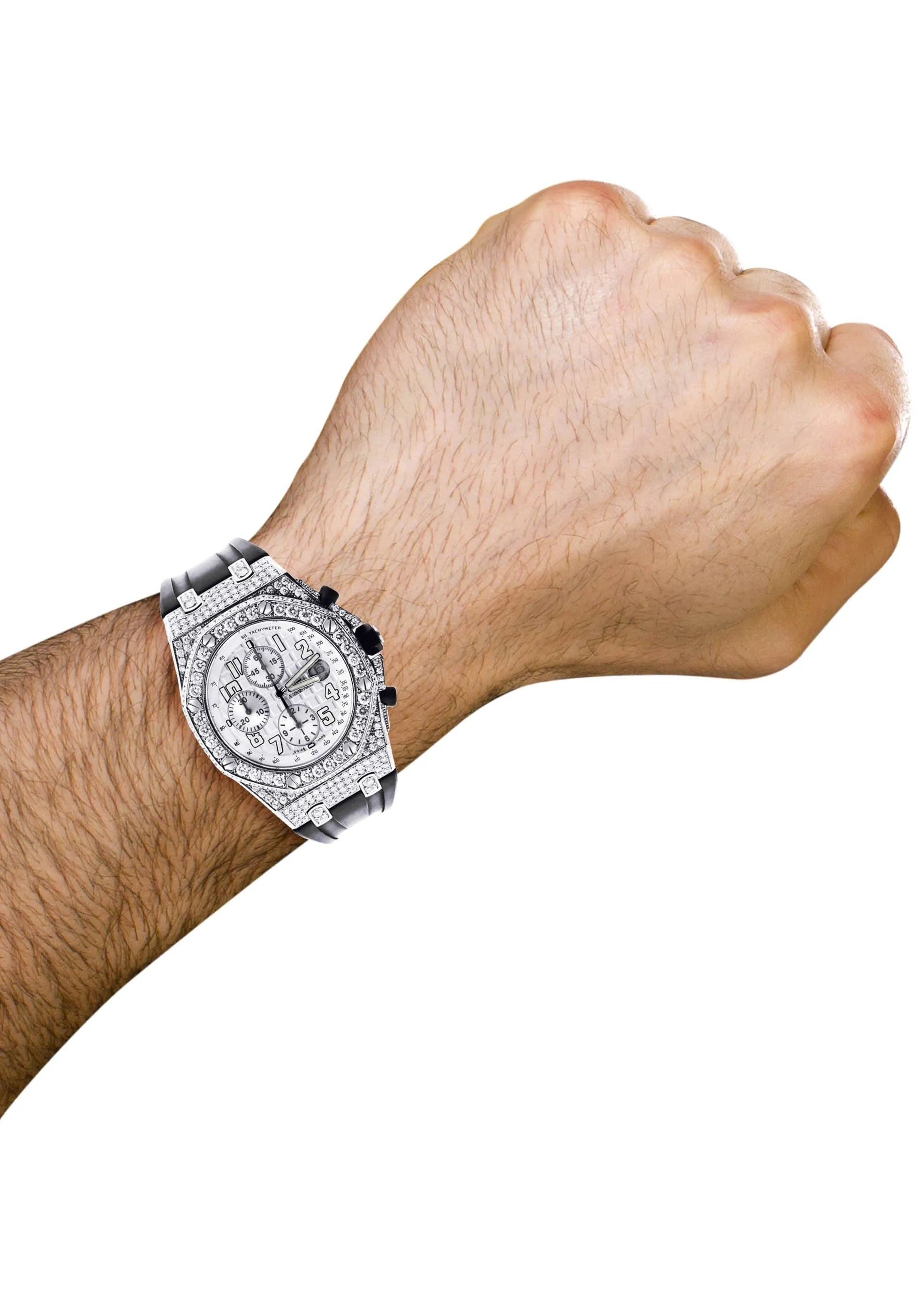 Diamond Audemars Piguet Royal Oak Offshore | Stainless Steel | 42 Mm
