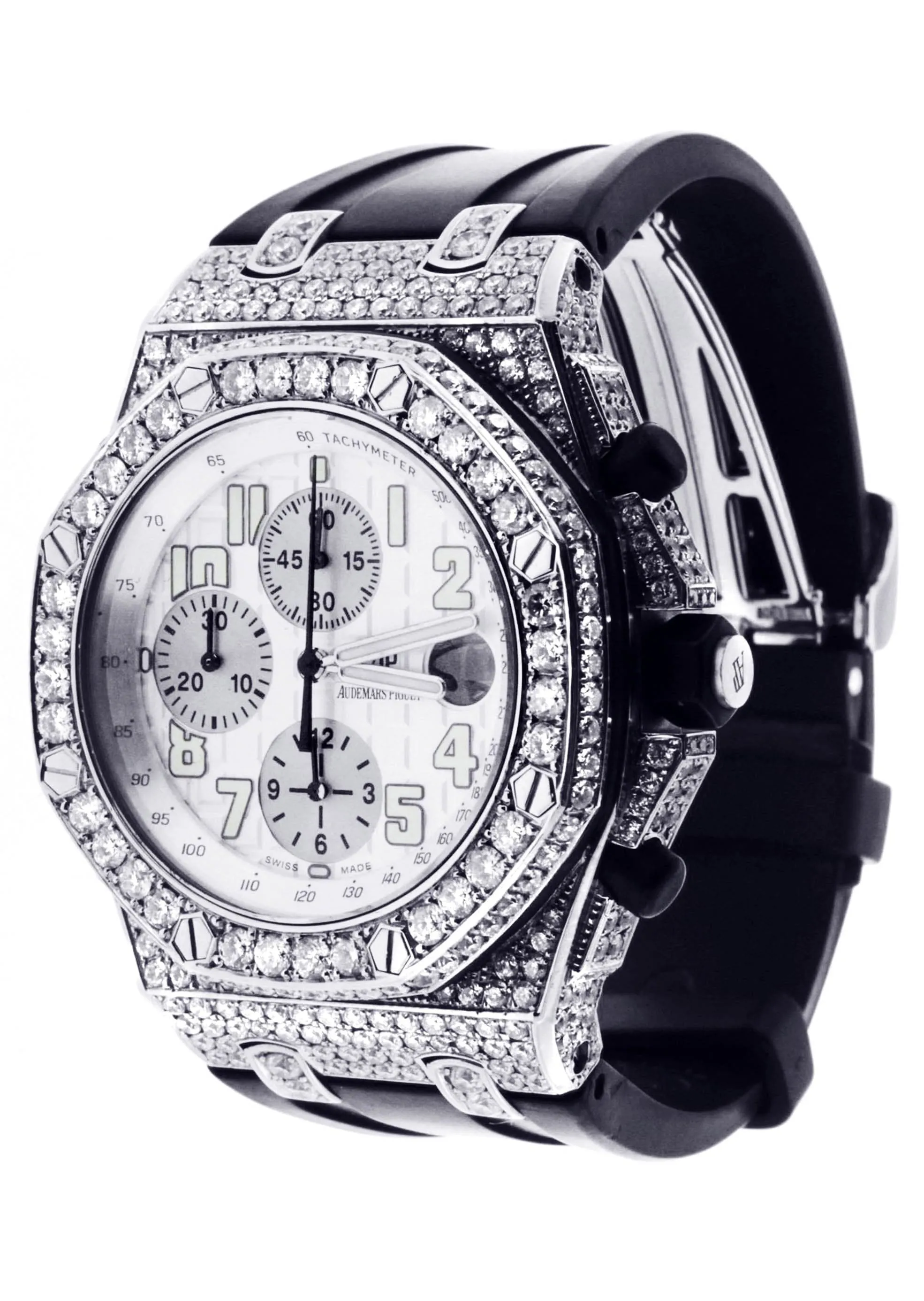 Diamond Audemars Piguet Royal Oak Offshore | Stainless Steel | 42 Mm